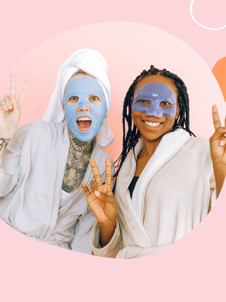 Маска для лица для ухода за кожей