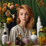 изображение Ольги, уверенной профессионалки, работающей в сфере контрактного производства натуральной косметики.